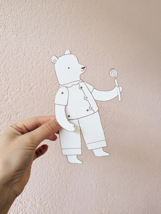 Bake with Bear Printable - Bundle