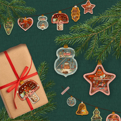 Merry Little Christmas Printable - Coloring page version