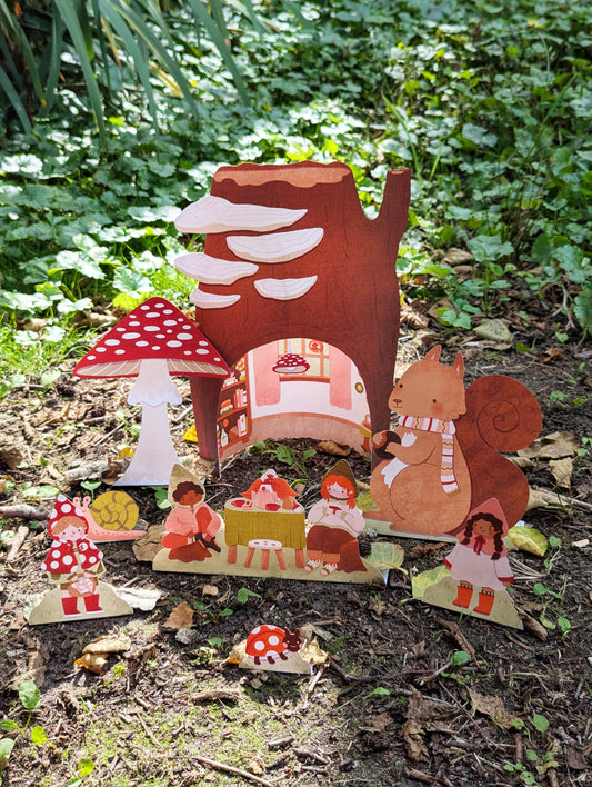 My Fall Friends Printable - Full Color Version