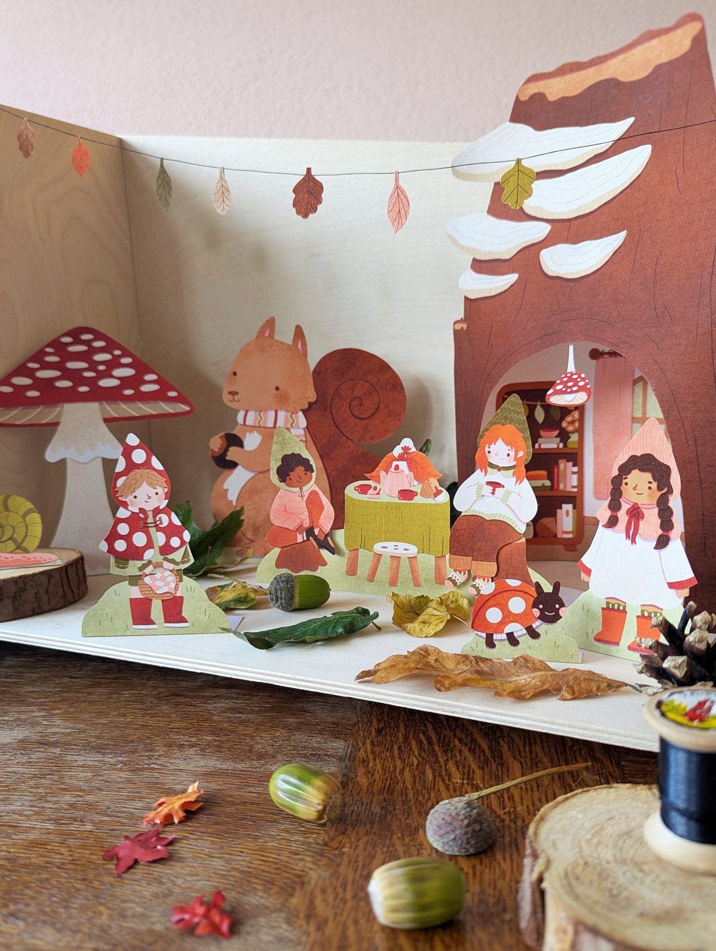 My Fall Friends Printable - Full Color Version