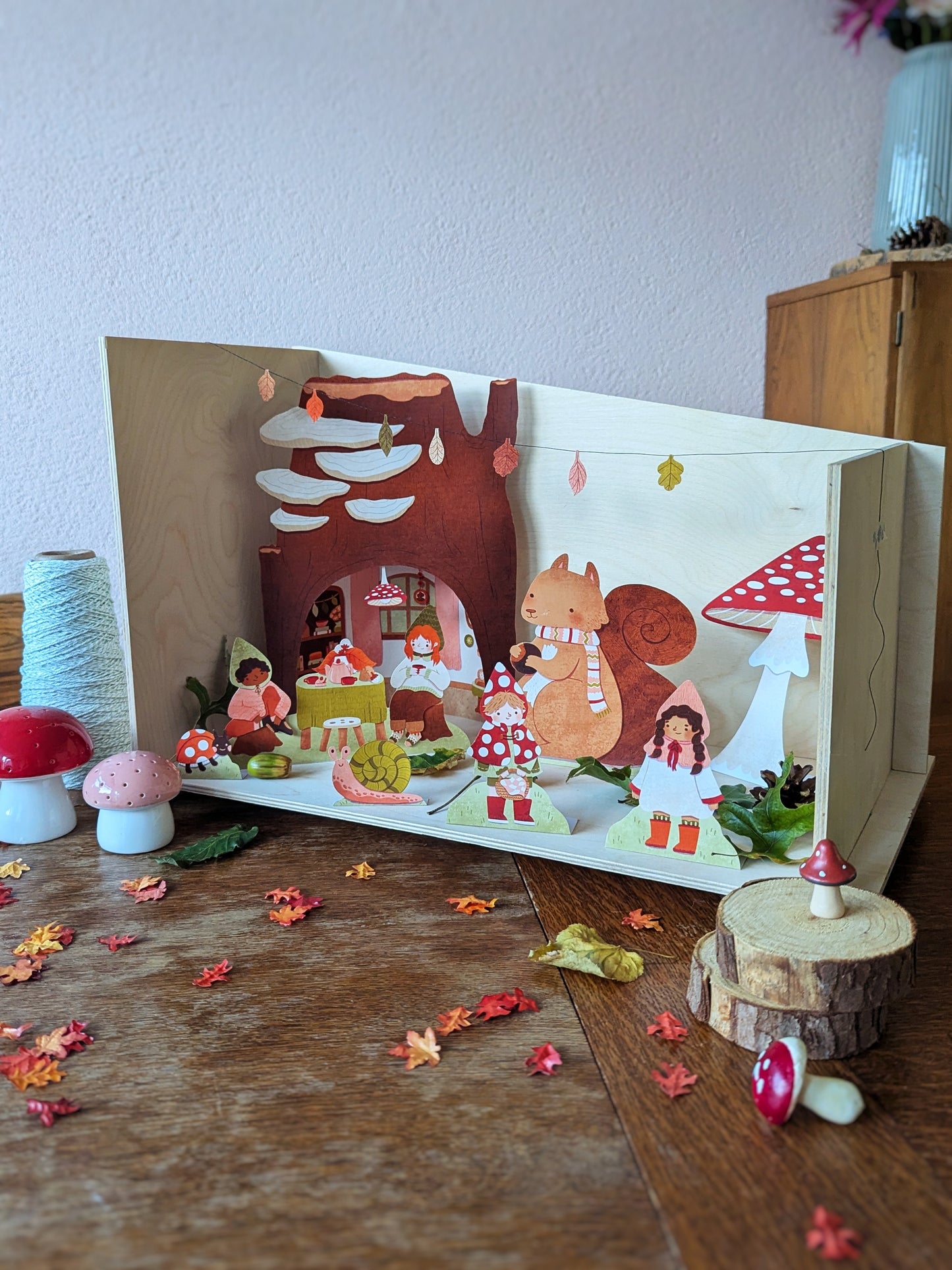 My Fall Friends Printable - Coloring Version