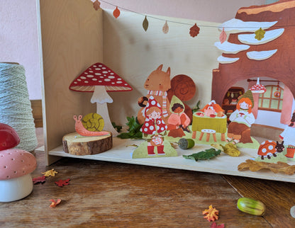 My Fall Friends Printable - Full Color Version