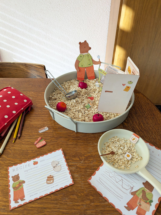 Bake with Bear Printable - Full Color Version