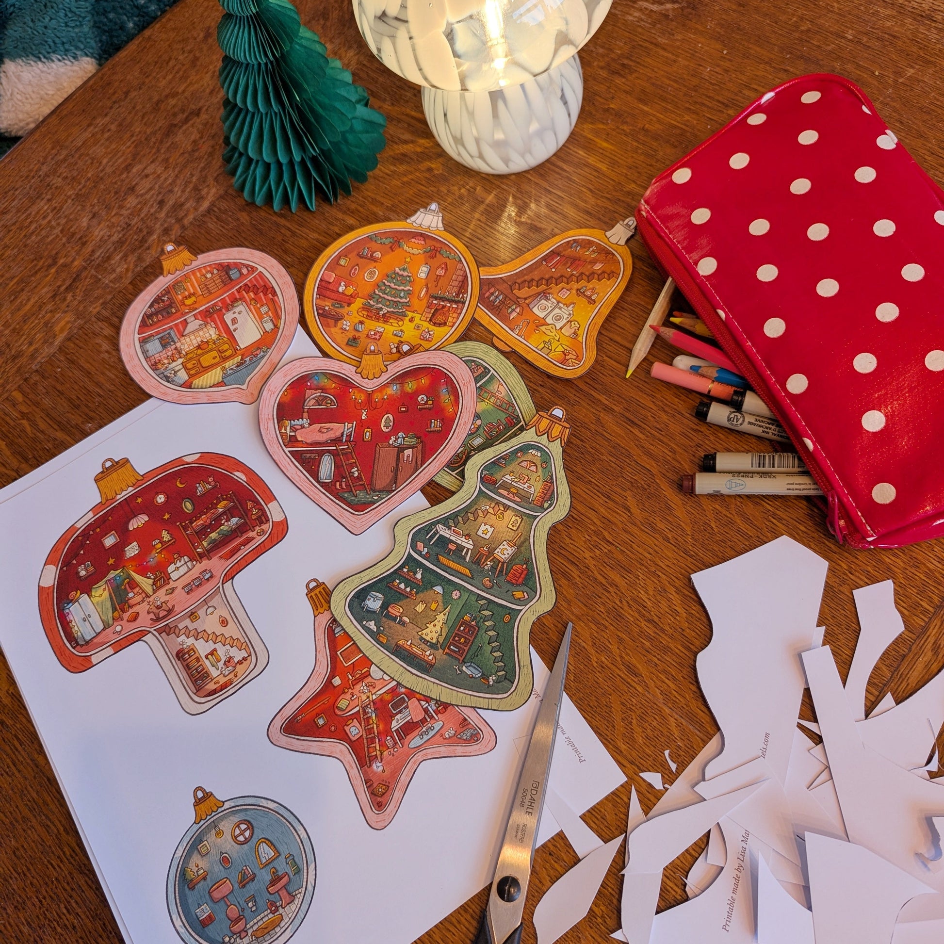 DIY Paper craft to make during Christmas time